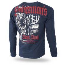 Longsleeve Dobermans Aggressive "BLACK DEVIL" LS154 - granatowy