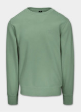 PIT BULL Washed Men&#39;s Sweatshirt &quot;Lancaster II&quot; - Green