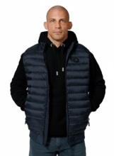 PIT BULL &quot;LANCESTER&quot; Sleeveless Vest - navy blue