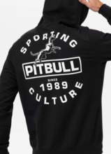 Bluza męska z kapturem PIT BULL "PHYSICAL CULTURE" - czarny