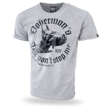 Koszulka T-shirt Dobermans Aggressive "Dangerous TS242" - szary