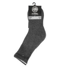 Thick 3-pack PIT BULL &quot;Crew&quot; TNT Thick socks - graphite