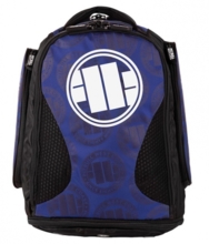  Plecak PIT BULL "Logo" treningowy średni - royal blue