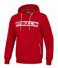 PIT BULL French Terry &quot;Hilltop&quot; hoodie - red
