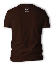 TigerWood T-shirt &quot;Wind Rose&quot; - brown