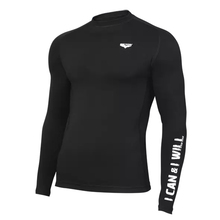 Rashguard długi rękaw Beltor "Predator" kompresyjny - czarny