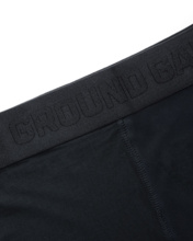 Bokserki męskie bambusowe Ground Game Sports 3-pak - czarno/czarny