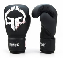 Rękawice bokserskie skórzane Ground Game "Skullz" 