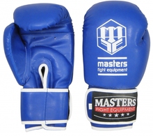 Rękawice bokserskie Masters RPU-3 - niebieskie