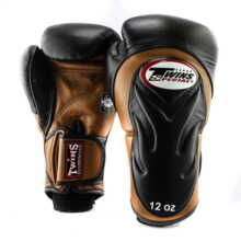 TWINS SPECIAL BGVL-6 (blackcopper palm) "K" BOXING GLOVES