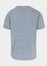 PIT BULL Denim Washed &quot;OPEN BEACH&quot; Men&#39;s T-Shirt - Blue