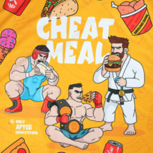 Ręcznik szybkoschnący kąpielowy Ground Game "Cheat Meal" 75X150 cm