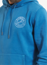 Bluza z kapturem PIT BULL "Vintage Boxing" - niebieska