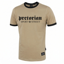 Pretorian Ringer "Sport &amp; Street" T-Shirt - Sand