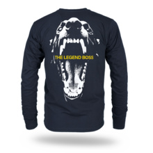 Longsleeve Dobermans Aggressive "DOBERMANS MOUTH" LS391 - granatowy