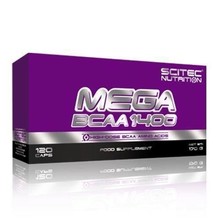 Mega BCAA 1400 Scitec Nutrition - 120kaps
