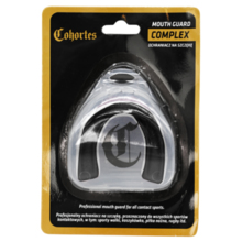Cohortes &quot;Complex&quot; single mouth protector - white and black