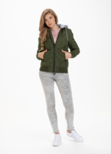 Women&#39;s winter jacket PIT BULL &quot;Winchester&quot; &#39;21 - olive