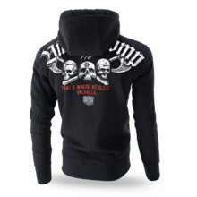 Dobermans Aggressive hoodie &quot;MY VALHALLA BK272&quot; - black