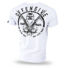 Koszulka T-shirt Dobermans Aggressive " Military Offensive II  TS195" - biała