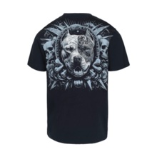 PIT BULL "WORLD" men's t-shirt - navy blue