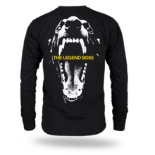 Longsleeve Dobermans Aggressive "MOUTH LS391" - czarny