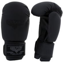 Spartacus Fighter Beltor Boxing Gloves - Black/Black
