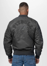 PIT BULL "HACKET" transitional bomber jacket - graphite