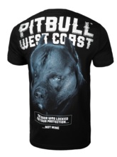 Koszulka PIT BULL "Black dog" '22 - czarna