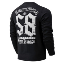 Bluza klasyczna Extreme Hobby "58 DIVISION"- czarny