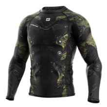  Extreme Hobby Men's Longsleeve Rashguard | IRON FORCE - Khaki
