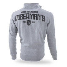 Dobermans Aggressive &quot;Pride Glory BCZ285&quot; zip-up sweatshirt - gray