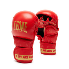 LEONE 1947 GP144 DNA MMA sparring gloves - red