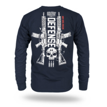 Longsleeve Dobermans Aggressive "DEFEND YOUR LAND" LS418 - granatowy