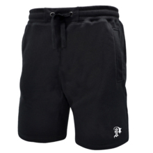 Spodenki bawełniane Pretorian "P" 3D - czarne