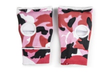 Gel boxing bandage, wraps, gel gloves, Ring camo - red