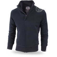 Dobermans Aggressive zip-up sweatshirt &quot;RUTHLESS&amp;SAVAGE BCZ199&quot; - black