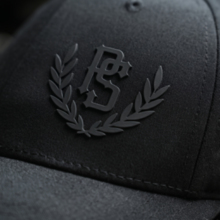 Czapka z daszkiem Pretorian "PS 3D Black" - czarna