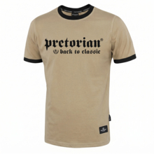 Pretorian Ringer "Back to classic" T-shirt - sand