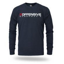 Longsleeve Dobermans Aggressive "Classic Sun" LS349 - navy blue
