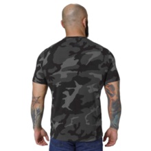 PIT BULL slim fit T-shirt "Classic Boxing" - all black camo