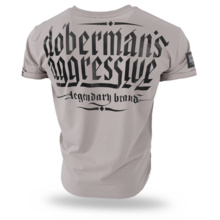 Koszulka T-shirt Dobermans Aggressive "United Fight TS279" - beżowa