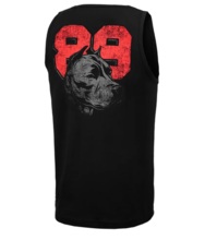 Tank Top koszulka slim fit PIT BULL "Dog 89" - czarny