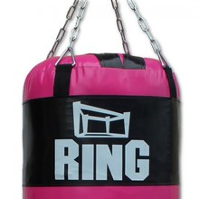 Boxing bag 120x35 25kg RING - pink