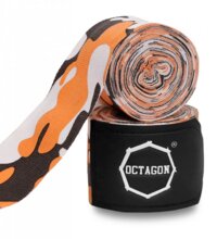 Bandaże bokserskie owijki Octagon 3 m Fightgear Supreme Basic - camo orange