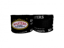  Bandaż bokserski owijki bawełniane 3m Masters BB1-3N1 - czarny