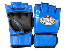 Rękawice MASTERS do MMA - GF-3 - niebieskie