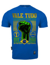 Koszulka T-shirt Octagon "Vale Tudo " - niebieska