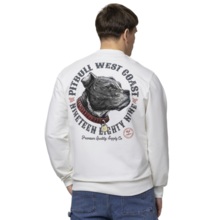 Bluza PIT BULL "STRENGTH & RESPECT" - off-white
