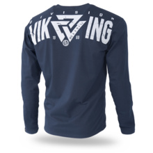 Longsleeve Dobermans Aggressive "VALKNUT" LS251" - granatowy